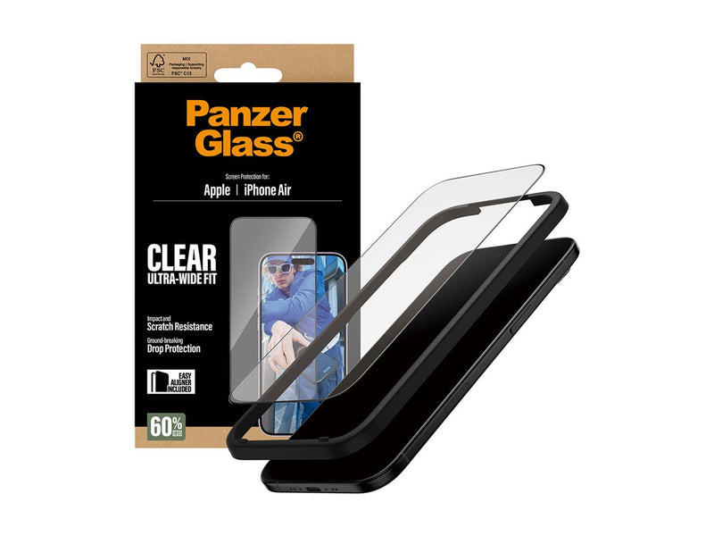 PanzerGlass UWF Skjermbeskyttelse iPhone Air