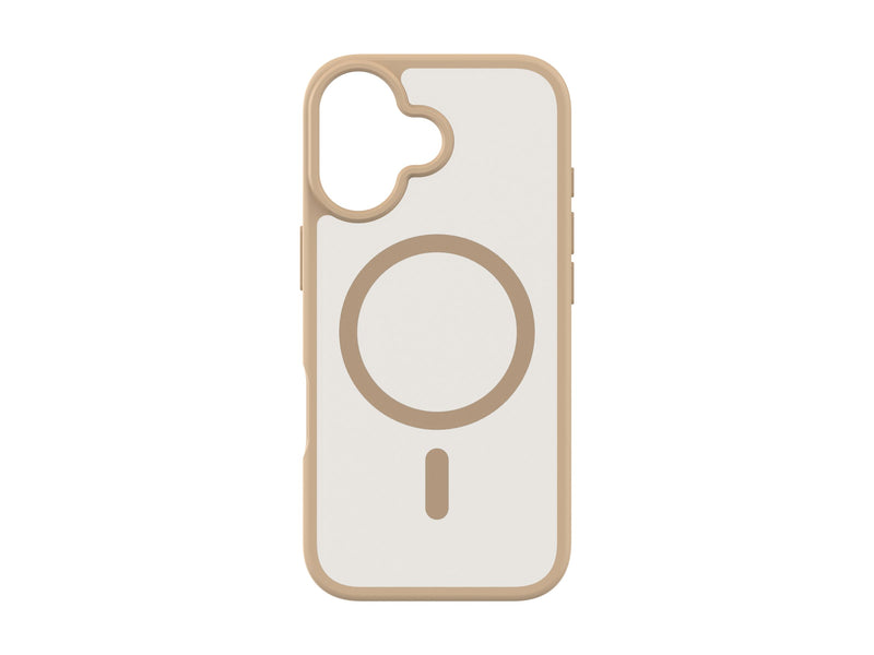 Frosted TPU-deksel iPhone 17 Magsafe - Beige