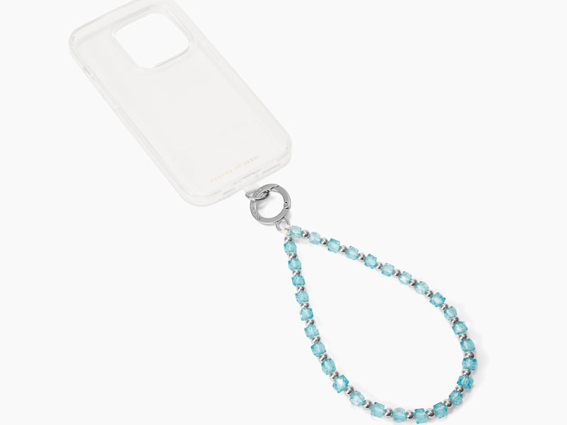 iDeal Multi Beads Phone Strap - Blå