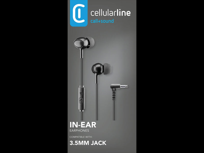 CellularLine Auineark Ørepropper med 3.5mm minijack