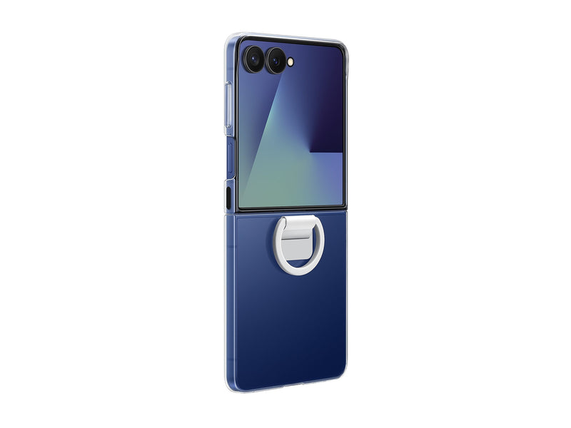 Samsung Ring Flip Silikondeksel Samsung Z Flip7 - Gjennomsiktig