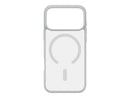 Frosted TPU-deksel iPhone 18 Pro / 17 Pro Magsafe - Kremhvit