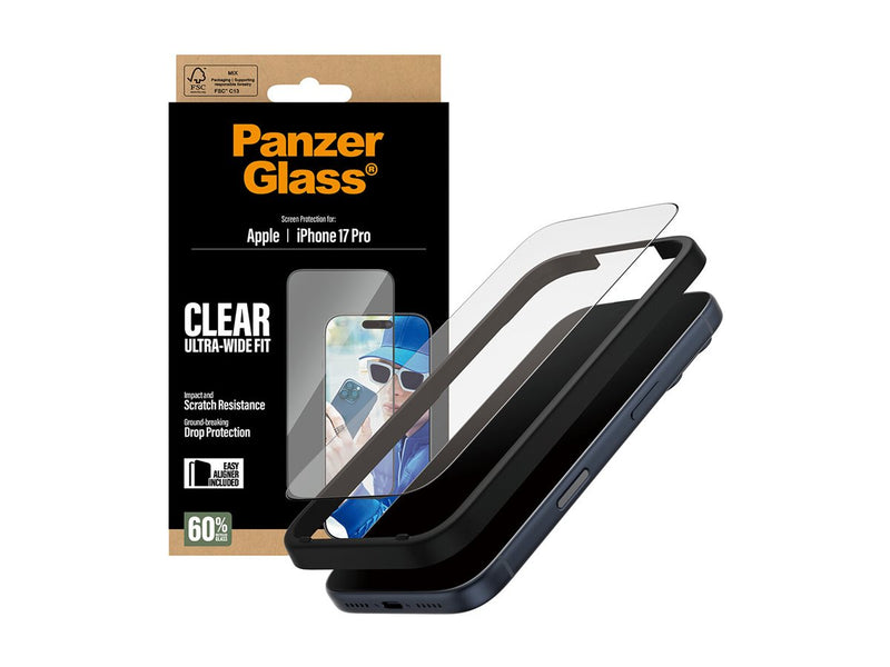 PanzerGlass UWF Skjermbeskyttelse iPhone 17 Pro