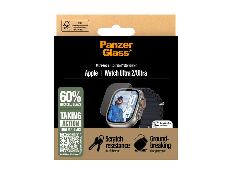 PanzerGlass Skjermbeskyttelse Apple Watch Ultra 2 49mm