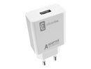 CellularLine 15W Strømadapter Micro-USB m/kabel - Hvit