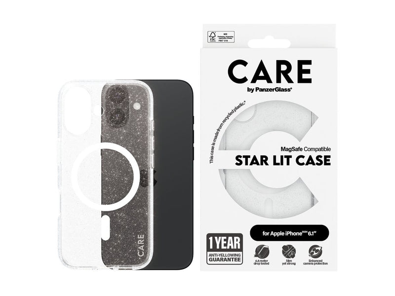 PanzerGlass Care Mobildeksel iPhone 16 Pro Max - Glitter