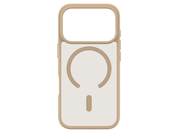 Frosted TPU-deksel iPhone 17 Pro Magsafe - Beige