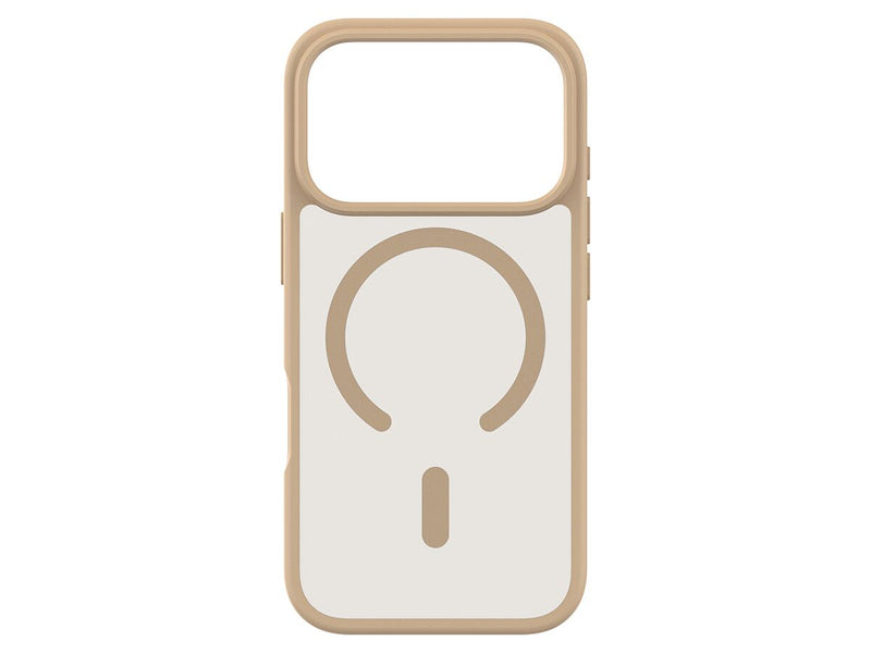 Frosted TPU-deksel iPhone 17 Pro Magsafe - Beige