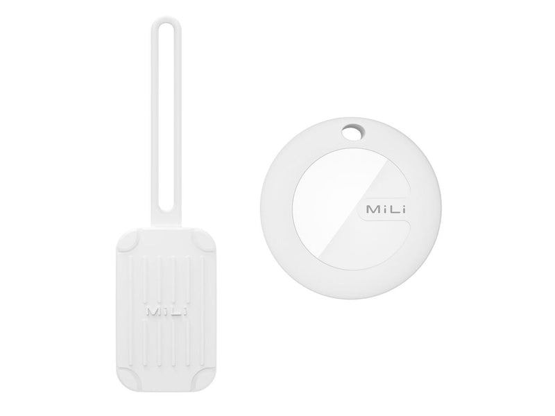MiLi MiTag med bagasjetagg - Hvit