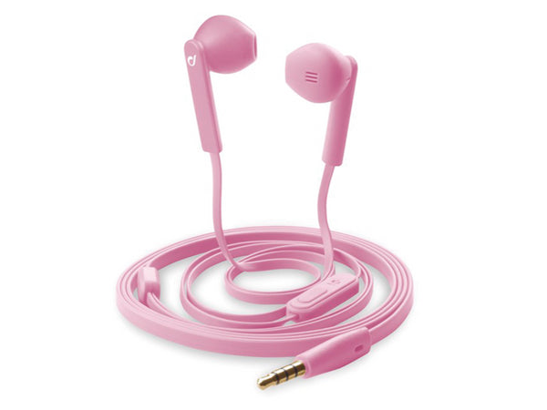 CellularLine Mantis Ørepropper med 3.5mm minijack - Rosa