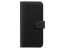 iDeal Magnet+ Lommebokdeksel iPhone 16 - Svart