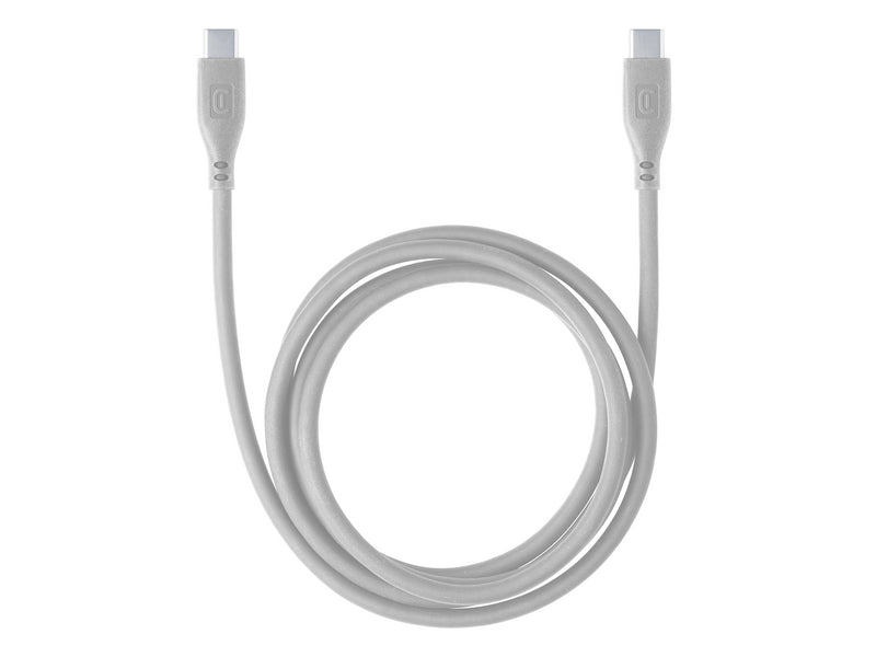 CellularLine ladekabel USB-C til USB-C 1,2m - Grå