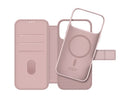 Lommebok med magnetdeksel iPhone 17 Pro - Rosa