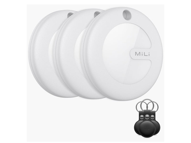 MiLi MiTag med lærdeksel 3pk - Svart