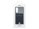 Samsung Silikondeksel m/kortholder Samsung A57 - Svart