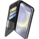 CellularLine Book Agenda 2 Lommebokdeksel Samsung S25 - Svart