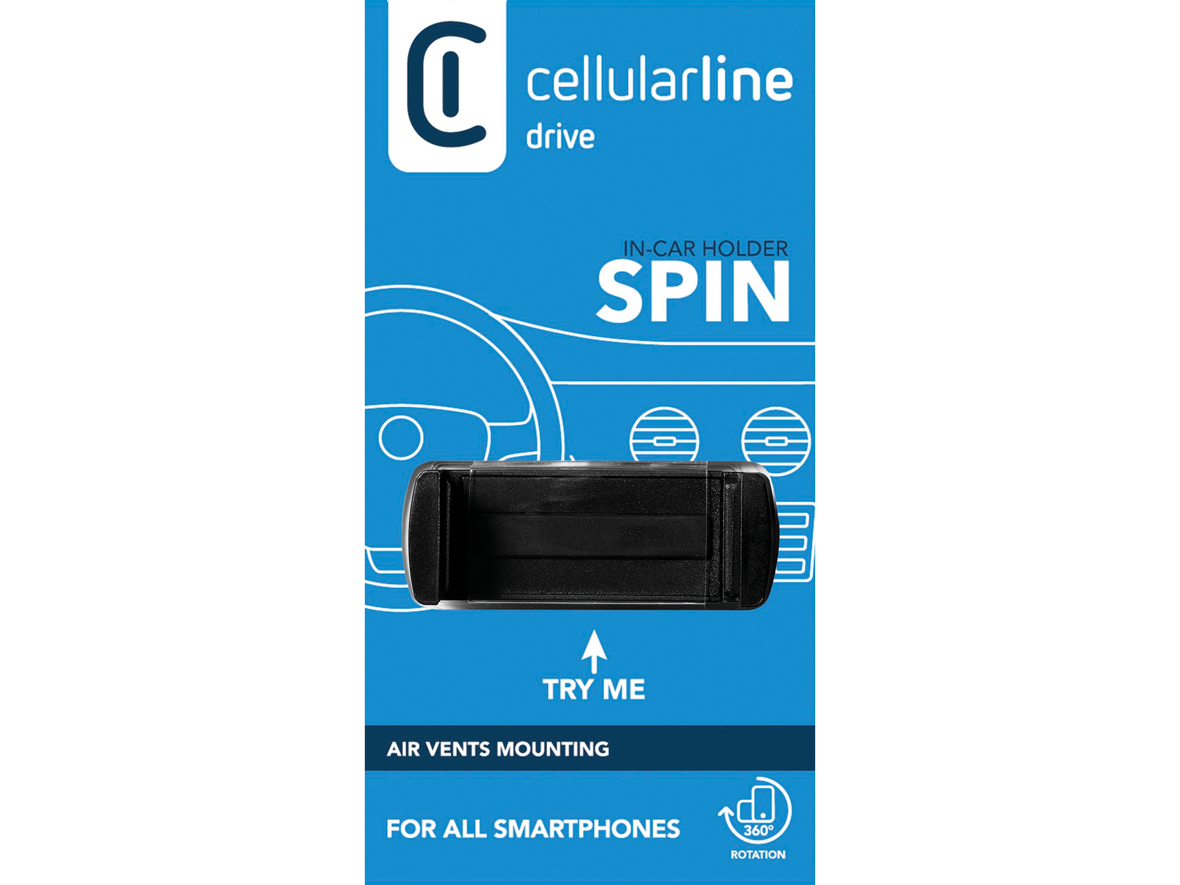 CellularLine Handy Drive Mobilholder til bil – Kjøp nytt tilbehør ...