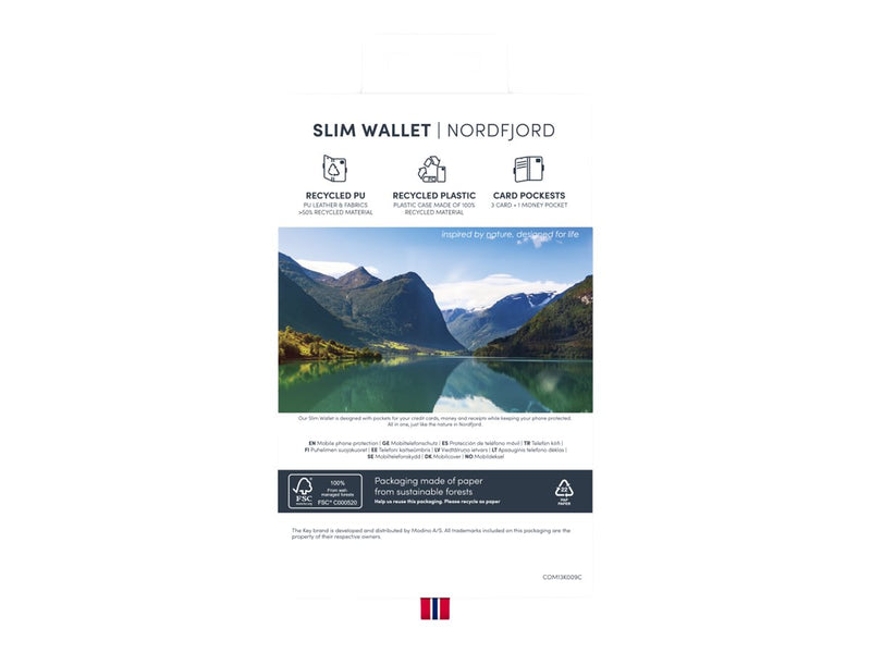 Lommebokdeksel iPhone 14 Pro - Svart