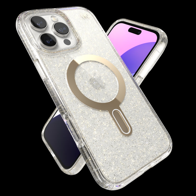 Speck ClickLock Lux Mobildeksel iPhone 16 Pro Max Magsafe - Glitter