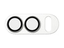 PanzerGlass Fender Hoops Kamerabeskyttelse iPhone Duo - Hvit