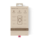 Frosted TPU-deksel iPhone 17e/16e/15/14/13 Magsafe - Beige