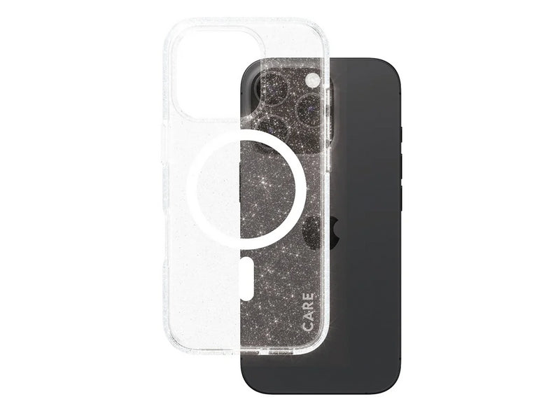 PanzerGlass Care Mobildeksel iPhone 16 Pro - Glitter