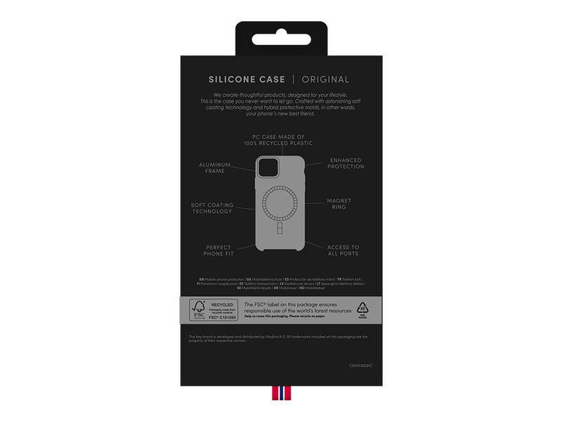 Silikondeksel iPhone 14 Pro Max Magsafe - Rosa
