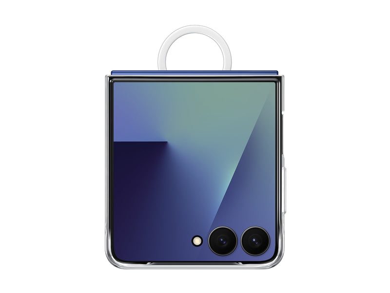 Samsung Ring Flip Silikondeksel Samsung Z Flip7 - Gjennomsiktig