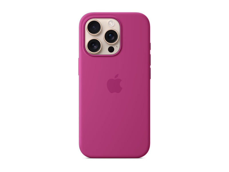 Apple Silikondeksel iPhone 16 Pro Magsafe - Fuksia