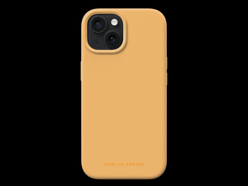 iDeal Silikondeksel iPhone 15 - Oransje