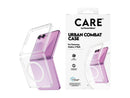 PanzerGlass Care Urban deksel Samsung Z Flip8 - Gjennomsiktig