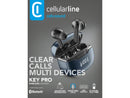 CellularLine Key Pro TWS Trådløse Ørepropper - Svart
