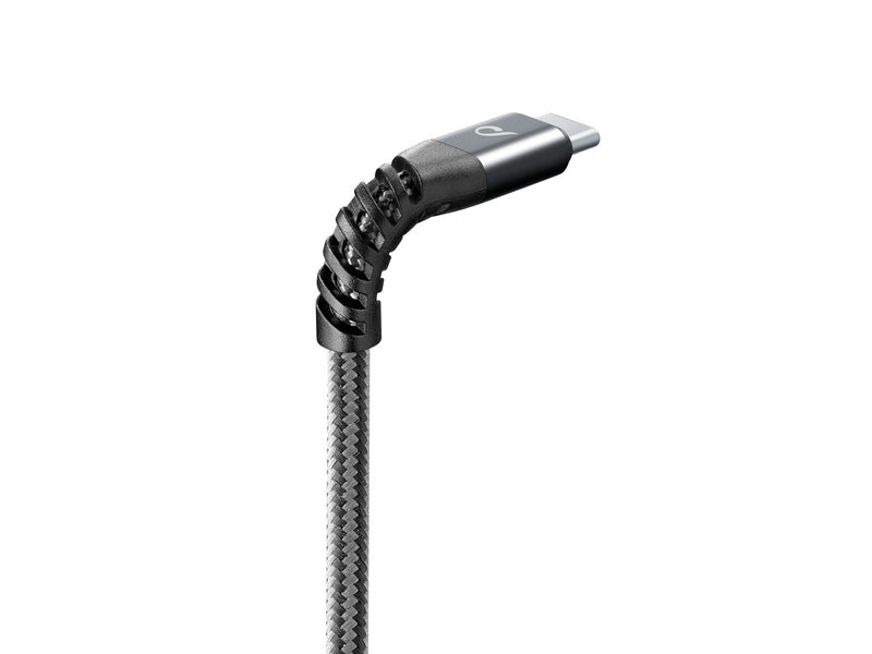 CellularLine Extreme Cable ladekabel USB-C til Lightning 2m - Svart