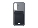 Samsung Silikondeksel m/kortholder Samsung A37 - Svart