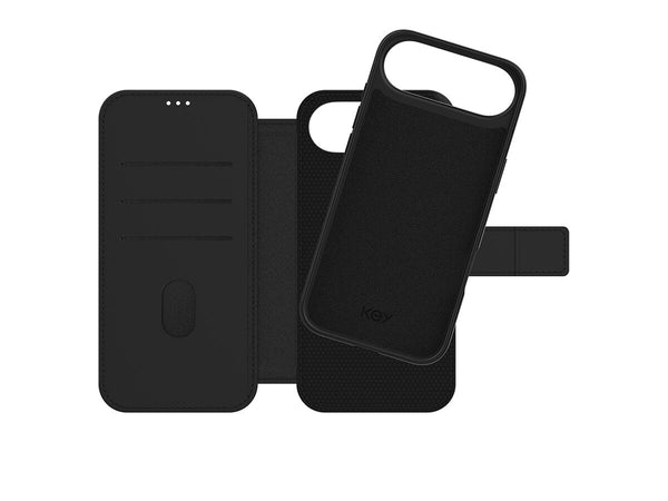 Lommebok med magnetdeksel iPhone Air - Svart
