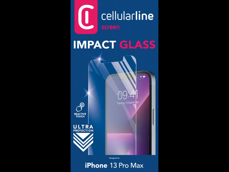 CellularLine Skjermbeskyttelse iPhone 13 Pro Max