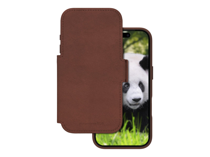 dbramante Lynge Lommebokdeksel iPhone 17 Pro Magsafe - Brun