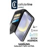 CellularLine Book Agenda 2 Lommebokdeksel Samsung S25 Ultra - Svart