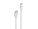 CellularLine ladekabel USB-A til USB-C 2m - Hvit