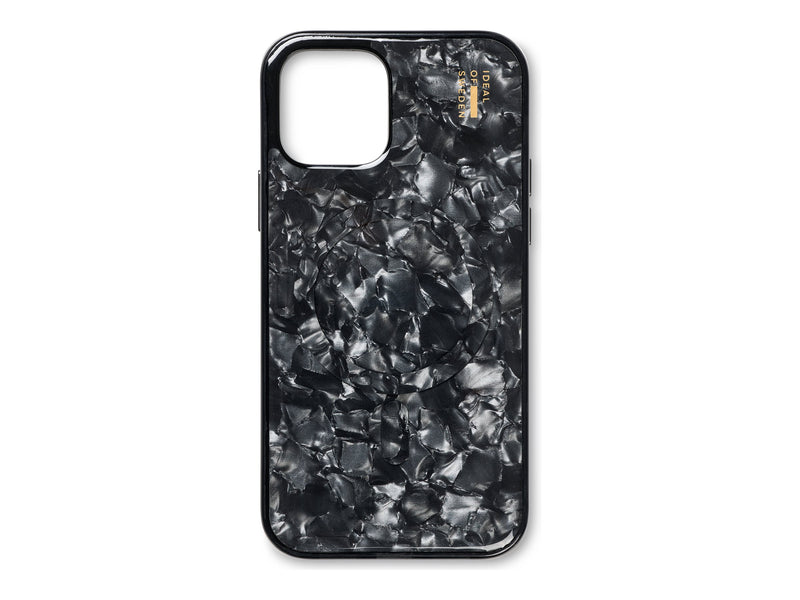 iDeal Pearlized Mobildeksel iPhone 12/12 Pro - Svart