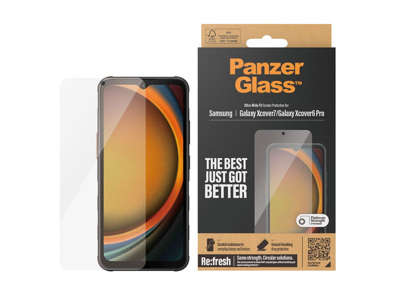 PanzerGlass Skjermbeskyttelse Samsung Xcover 7/6 Pro