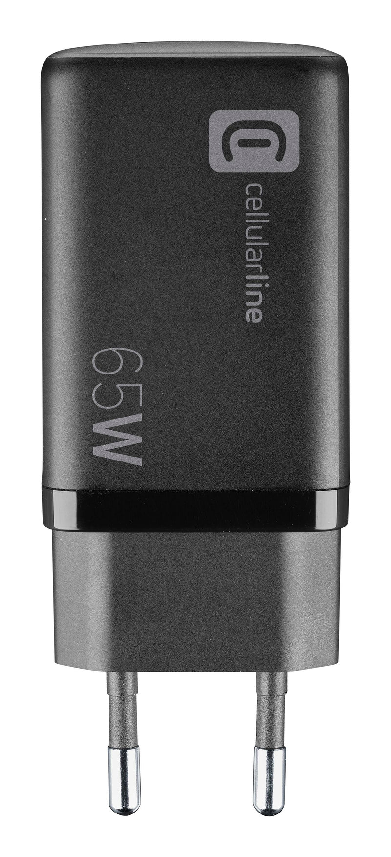 CellularLine 65W Multipower Strømadapter USB-A og USB-C
