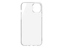 Silikondeksel iPhone 15 Plus - Gjennomsiktig