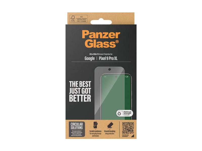 PanzerGlass Skjermbeskyttelse Google Pixel 9 Pro XL