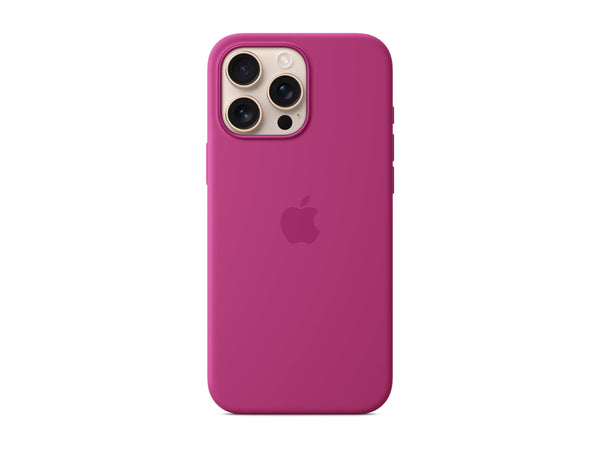 Apple Silikondeksel iPhone 16 Pro Max Magsafe - Fuksia