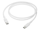 dbramante ladekabel USB-C til USB-C 1m - Hvit