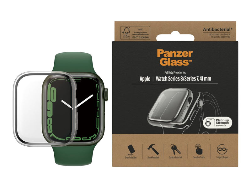 PanzerGlass Skjermbeskyttelse Apple Watch Series 8/7 41mm