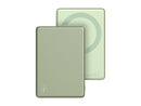iDeal Slim PowerBank m/Magsafe 5000 mAh - Salviegrønn