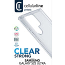 CellularLine Hard Case Samsung S25 Ultra - Gjennomsiktig