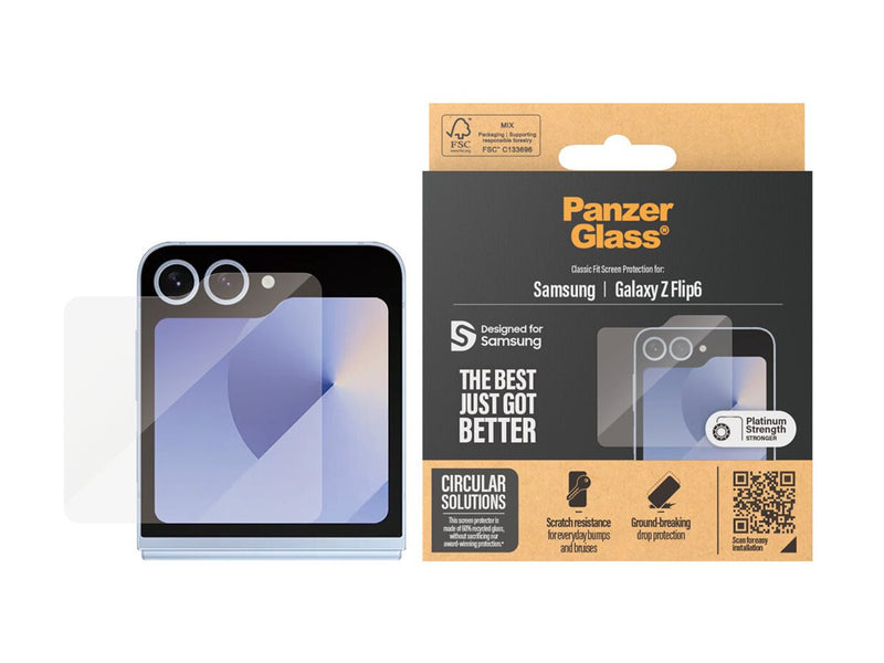 PanzerGlass Skjermbeskyttelse Samsung Z Flip6